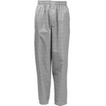 C17 Yarn Dyed Glen Plaid Designer Chef Pants (X-Large)